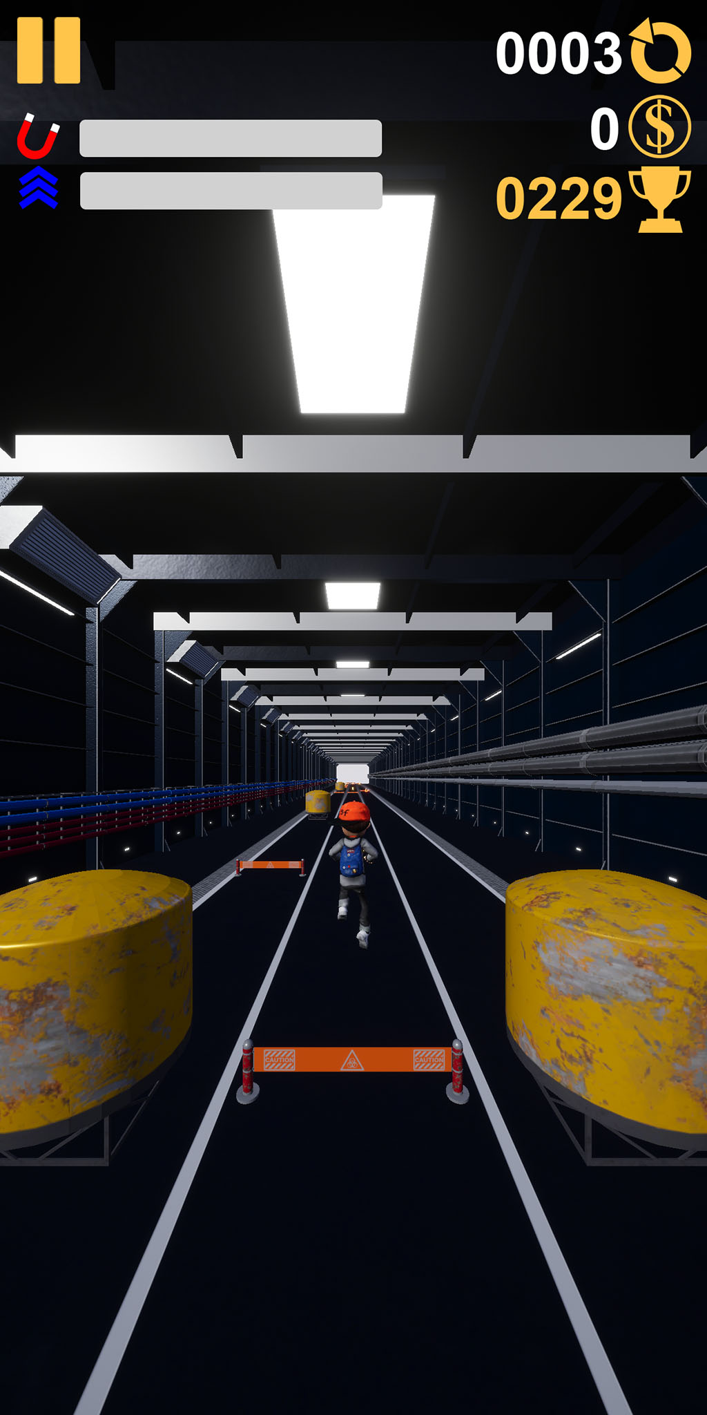 FrequencyIO Tunnel Runner Screenshot...